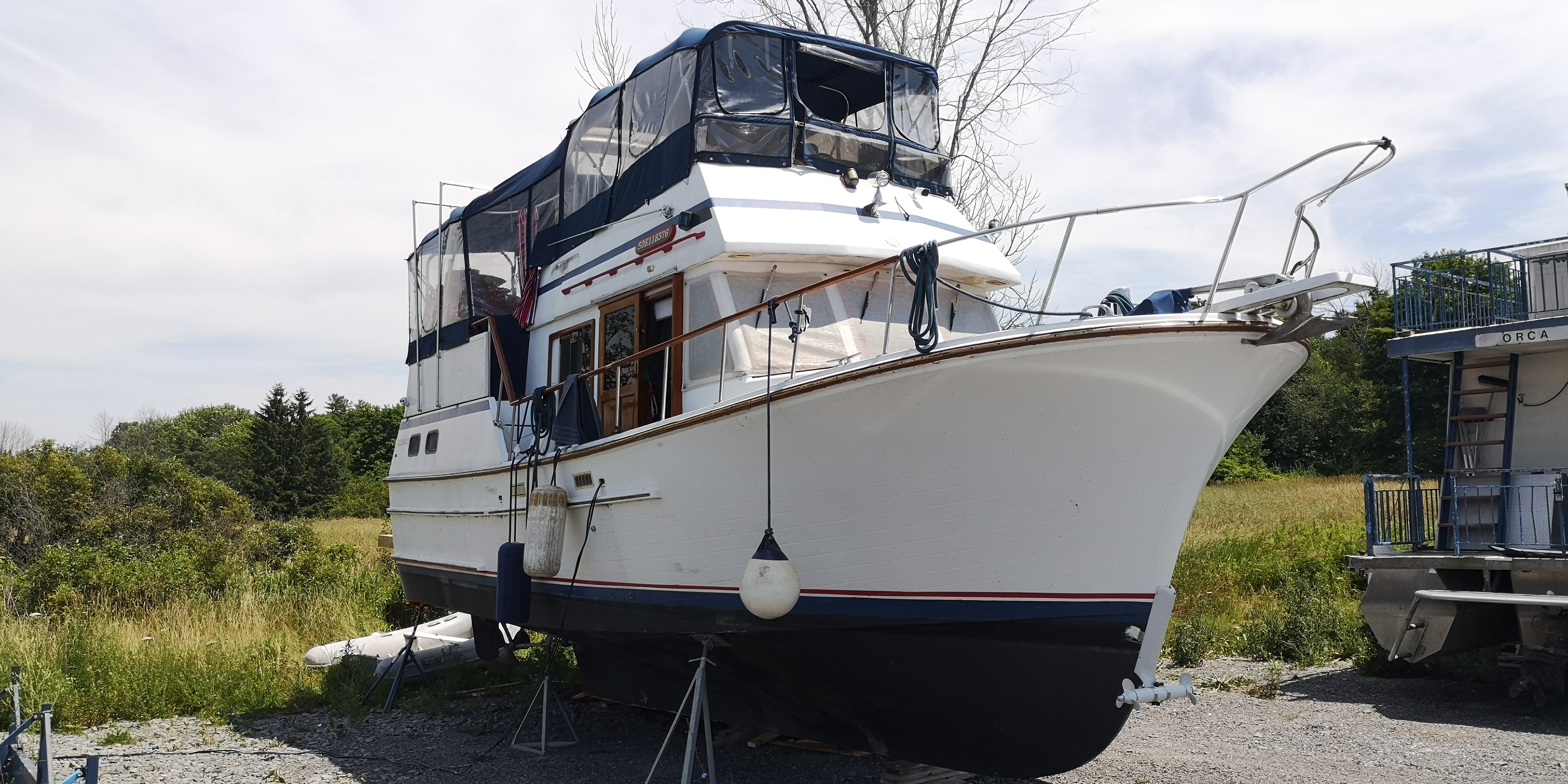 EV battery pack for boat