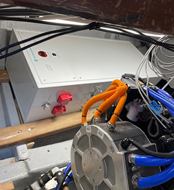 Microgreen custom built 15 kWh lithium batteries