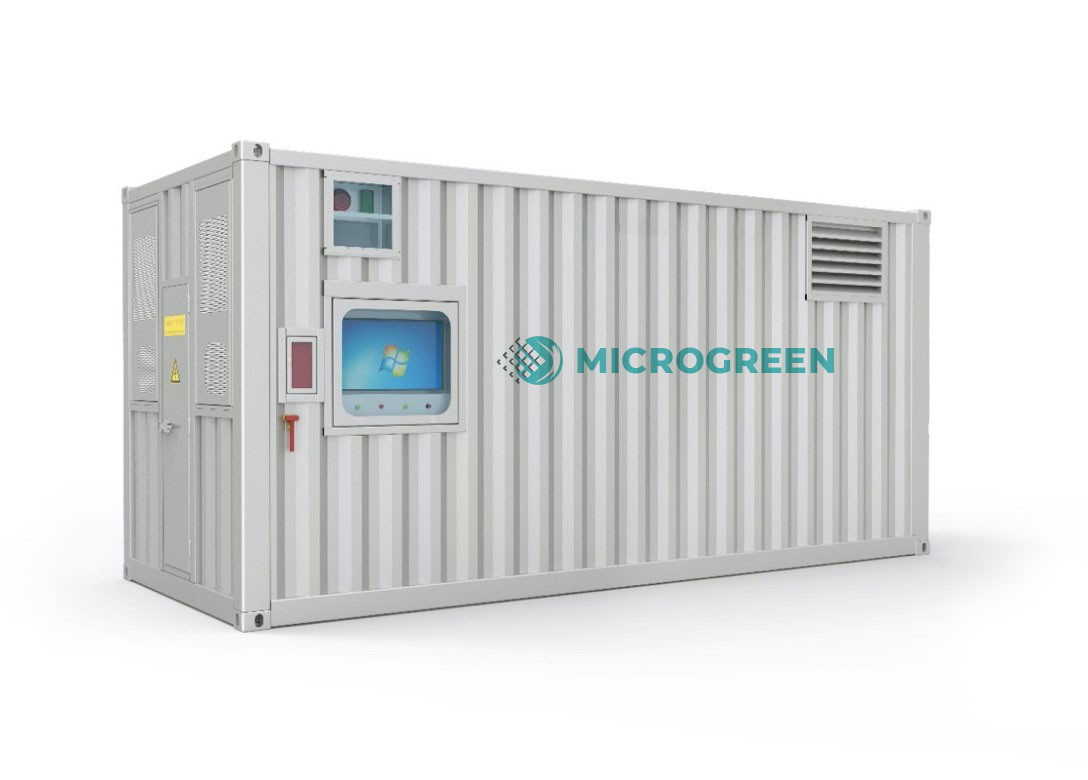 Microgreen containerized energy storage