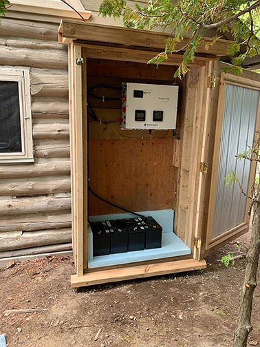 A customer testimonial on Microgreen complete offgrid solar system custom designed for his cottage