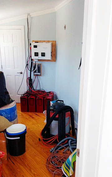 A customer testimonial for an offgrid solar system custom designed for his specific needs