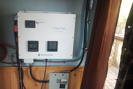 Installation of PowerPak solar system integration box