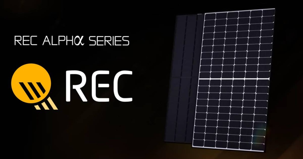 REC Alpha Pure-R Solar Panel, 400W