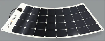 SunPower Semi-Flex Solar Panel, 100W