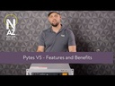 CA  Skip navigation pytes v5     Sign in   0:09 / 8:14  • Intro   Introducing the Pytes V5 Battery